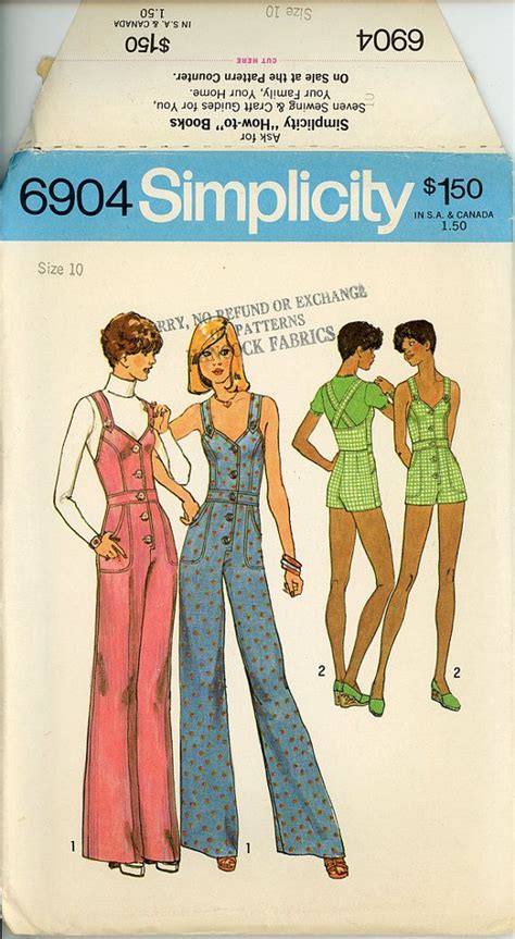 1970s jumpsuit pattern